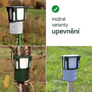 Adaptéry je možné flexibilně upevnit