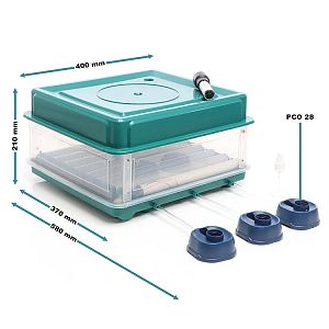 Automatická digitální líheň AGF-48 s dolíhní. Pro 48 vajec