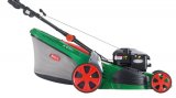 Benzinové sekačky Aluline sečou až k okraji trávníku díky vyosenému šasi. Takto řešená konstrukce zároveň umožňuje optimální naplnění sběrného koše.