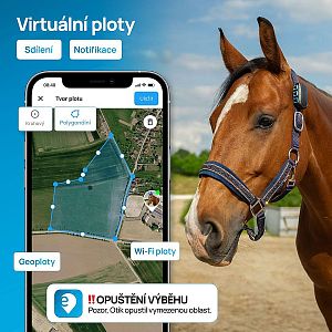 Chytrý lokátor pro koně fencee EquiGPS Track