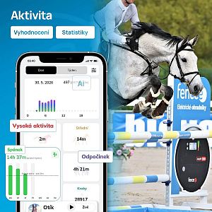 Chytrý lokátor pro koně fencee EquiGPS Track