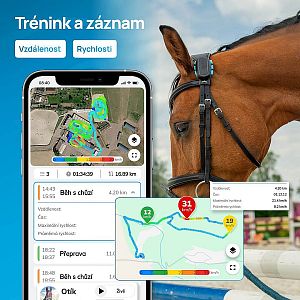 Chytrý lokátor pro koně fencee EquiGPS Track