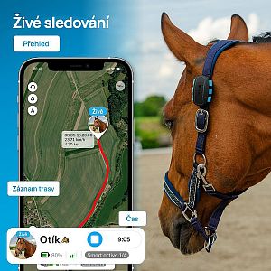 Chytrý lokátor pro koně fencee EquiGPS Track
