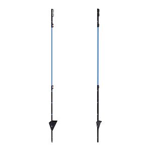 Modrá náhradní sklolaminátová tyčka k síti pro elektrický ohradník – 90 cm