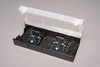 Multifunkční deratizační tunel-krmítko na potkany, průhledné