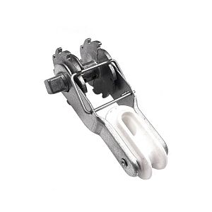 Napínák na ohradníkové vodiče s rohatkou a napínacím izolátorem