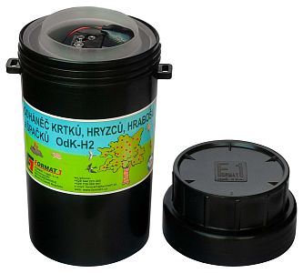 OdK-H2 Plašič krtků, odháněč krtků, hryzců, hrabošů na baterie