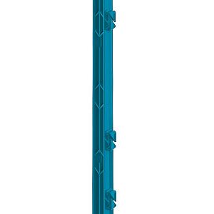 Plastový sloupek pro elektrický ohradník, délka 156 cm, 11 oček, modrá