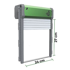 Rozměry automatických dvířek do kurníku