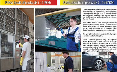 Ruční pěnící postřikovač SOLO CleanLine FOAMER typ 301FB (EPDM) - 1,25L