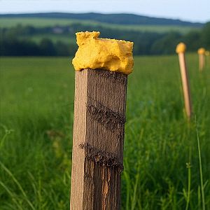 Speciální nosič pachového ohradníku ve formě PU pěny lze instalovat kdekoliv potřebujete