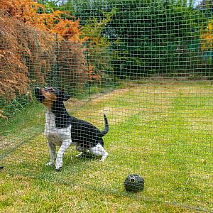 Univerzální zelená ohradníková síť, nevodivá FIX, délka 15 m, výška 90 cm