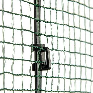 Univerzální zelená ohradníková síť, nevodivá FIX, délka 15 m, výška 90 cm