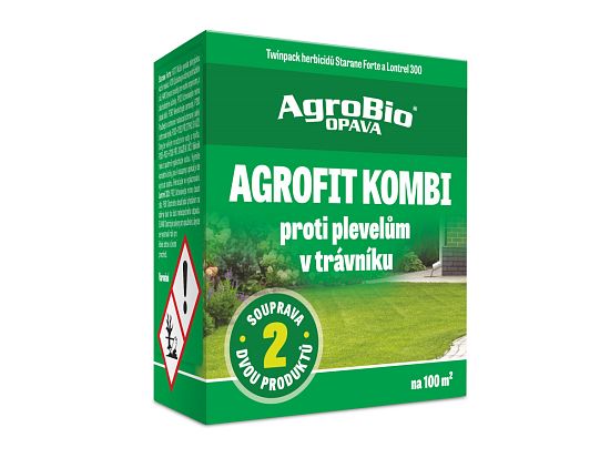 Agrofit kombi - souprava proti plevelům v trávníku - na 100m2