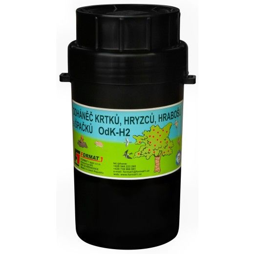 Akustický plašič krtků, hryzců a hrabošů OdK-H2 na baterie