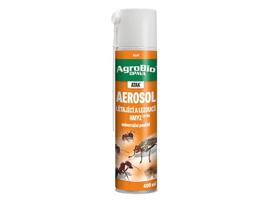 ATAK Aerosol na létající a lezoucí hmyz Extra - 400 ml