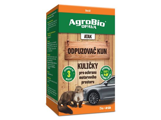 ATAK Odpuzovač kun kuličky 2ks