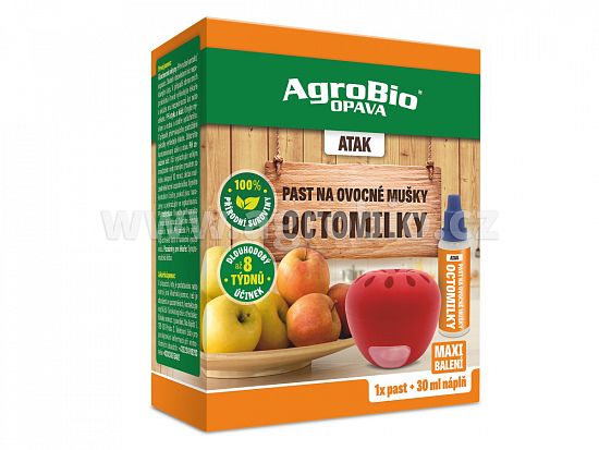 ATAK Past na octomilky - ovocné mušky 1 ks + 30 ml náplň