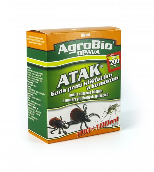 ATAK - Sada proti klíšťatům a komárům 100 + 100ml