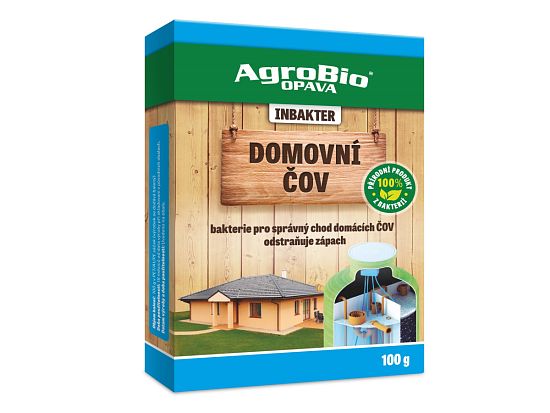 Bakterie do čističky odpadních vod INBAKTER Domovní ČOV 100 g