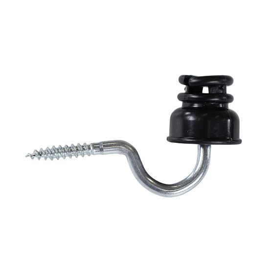 Drážkový izolátor s vrutem M6 pro elektrický ohradník