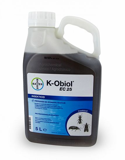 Insekticid K-Obiol EC 25 5 l