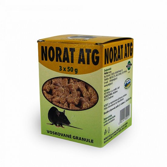 Jed na hlodavce Norat ATG – granule 150 g