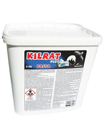 Jed na myši a potkany KILRAT Plus pasta – 5 kg