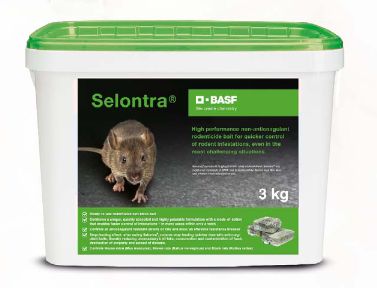Jed SELONTRA 3 kg na myši, potkany a krysy