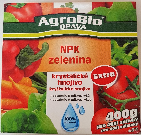 Krystalické hnojivo Extra - NPK Zelenina