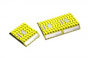 Lepová past s feromonem v lepidle na potravinové moly trojdílná - (tři ks v jednom pásu)