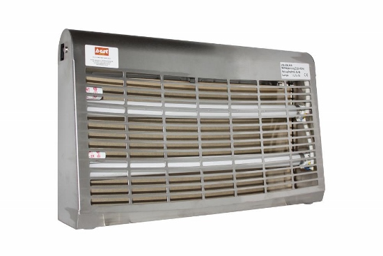 LLSO 30 Světelný lepový lapač hmyzu "BEST-PEST" stříbrný (75m2) - foliované zářivky