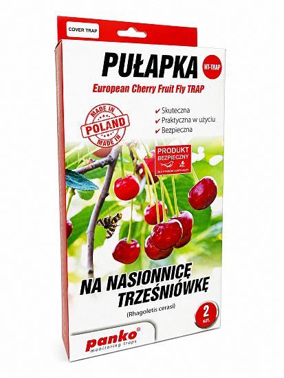 Monitorovací past na vrtuli třešňovou (Rhagoletis cerasi) - 2ks