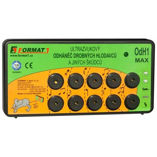 Plašič na myši, odháněč na myši, plašič kun OdH1-MAX včetně adaptéru