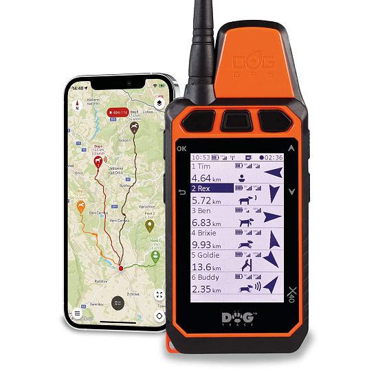 Přijímač - ruční zařízení pro DOG GPS X40