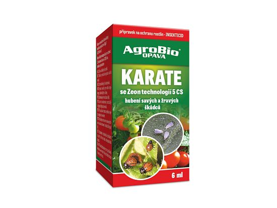 Přípravek k hubení savého a žravého hmyzu KARATE Zeon 5 SC 6 ml
