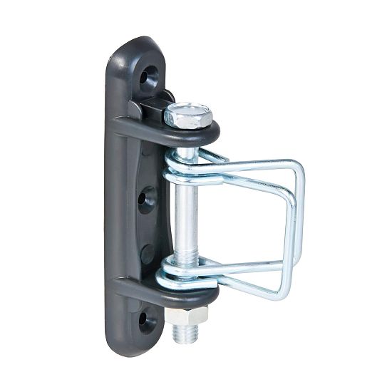 Rohový izolátor s kovovým šroubem a úchyty - 4 ks