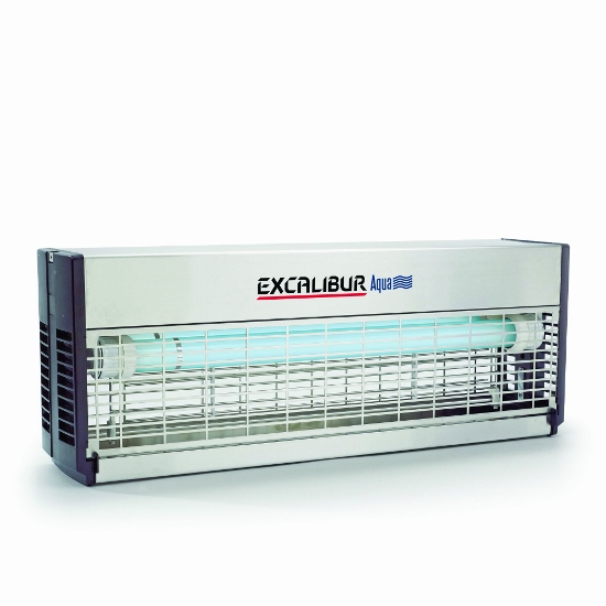 Světelný elektrický lapač hmyzu Excalibur Aqua 80, IP54