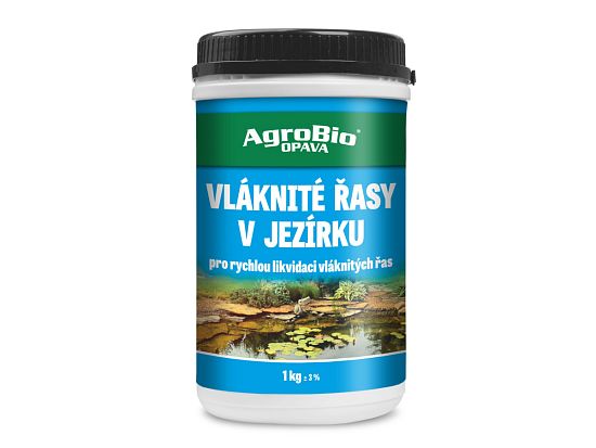 Vláknité řasy v jezírku 1 kg