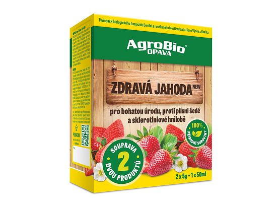 Zdravá jahoda NEW - souprava 2x5 g + 1x50 ml