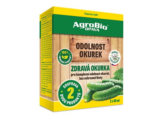 ZDRAVÁ okurka - odolnost okurek 1x50 ml + 1x50 ml