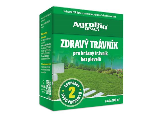 ZDRAVÝ trávník - pro krásný trávník bez plevelů 1x40 ml + 1x50 ml