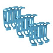 Gumová spona pro tracker DOG GPS ultra, modrá - 3 ks