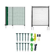 Kempingová sada s mobilní univerzální sítí a brankou, výška 90 cm