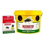 Past na mouchy Muchostop kbelíkový s návnadou