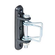 Rohový izolátor s kovovým šroubem a úchyty - 4 ks