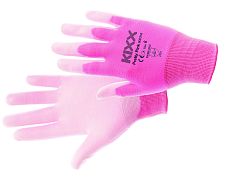 Rukavice PRETTY PINK 1 pár velikost 8