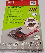 Swissinno návnada do pasti na myši a potkany SuperCat 4 ks