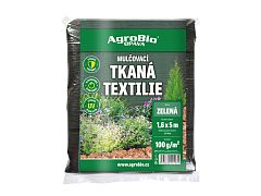 Zelená tkaná textilie 100 g/m2 1,6x5 m